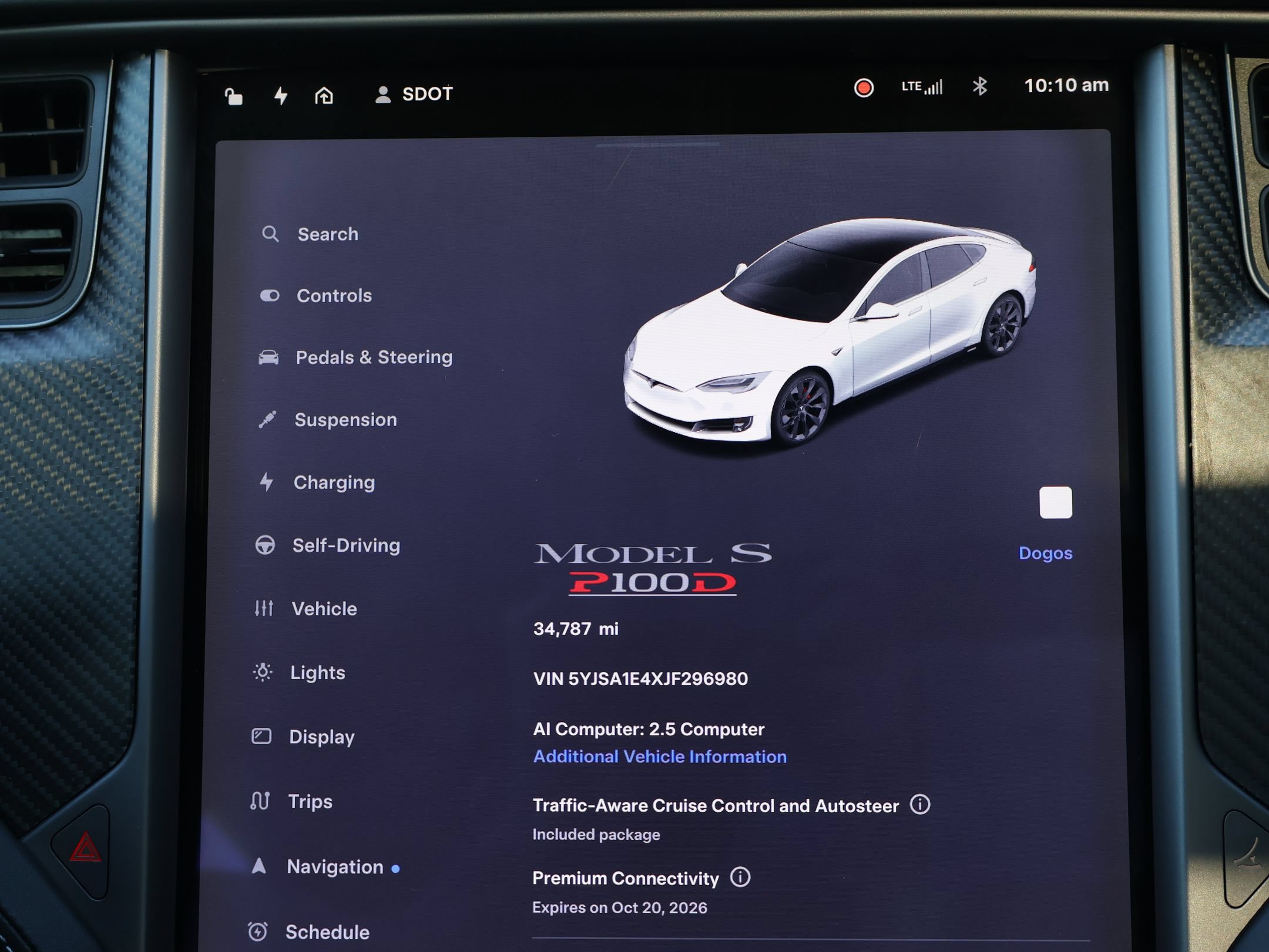Used 2018 Tesla Model S P100D AWD/4WD image 20