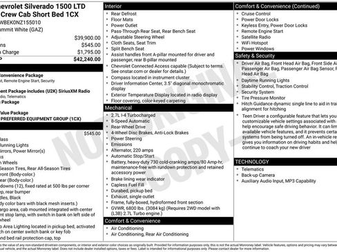 Used 2022 Chevrolet Silverado 1500 Custom image 41