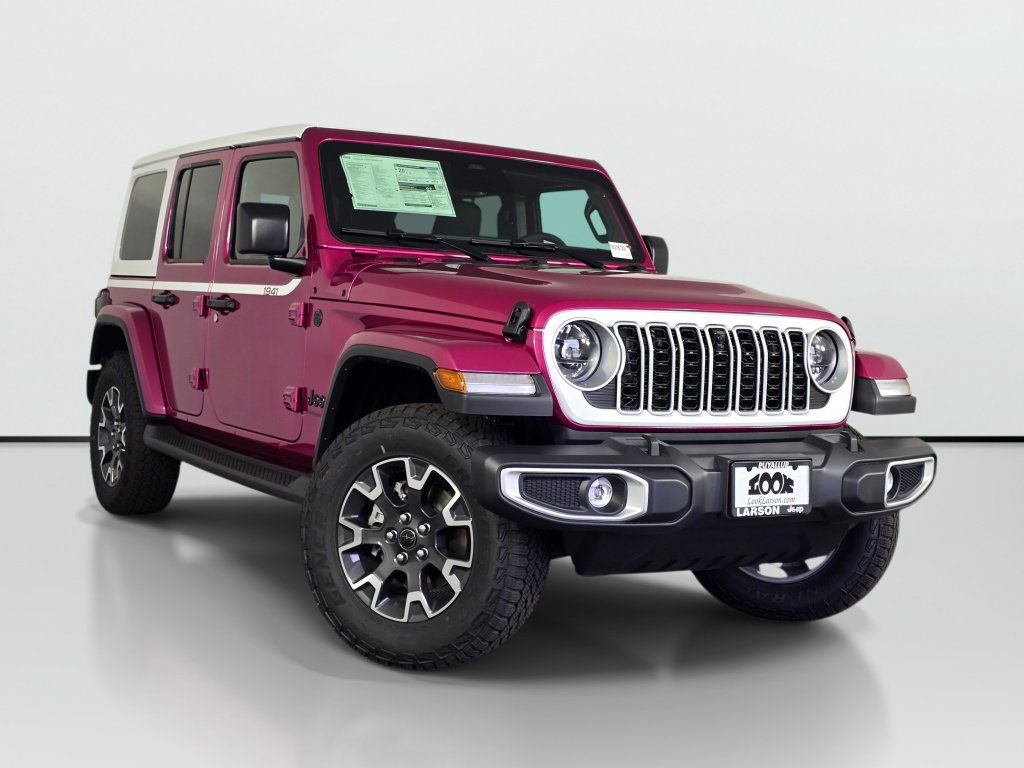 New 2026 Jeep Wrangler Unlimited Sahara w/ Whitecap Package AWD/4WD image 1