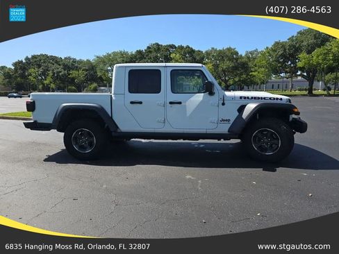 Used 2021 Jeep Gladiator Rubicon w/ LED Lighting Group AWD/4WD image 8