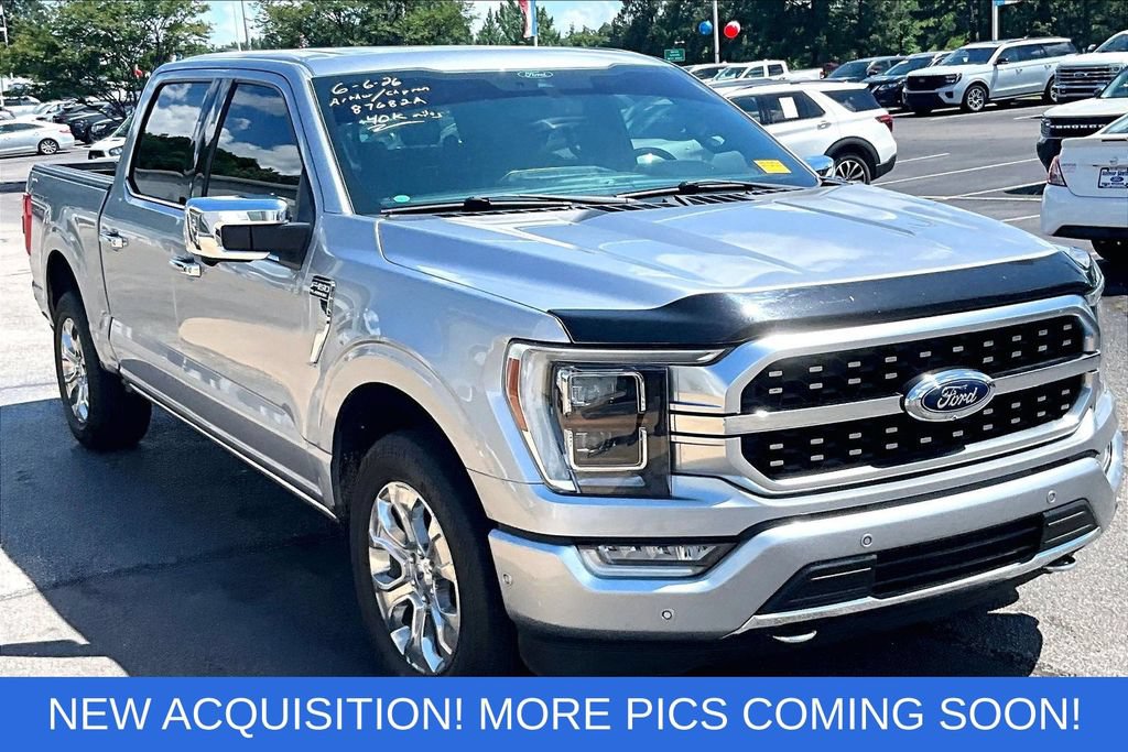 Used 2021 Ford F150 Platinum w/ Equipment Group 701A High AWD/4WD image 1