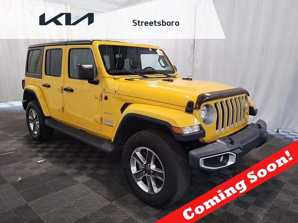 Used 2021 Jeep Wrangler Unlimited Sahara w/ Dual Top Group AWD/4WD image 1
