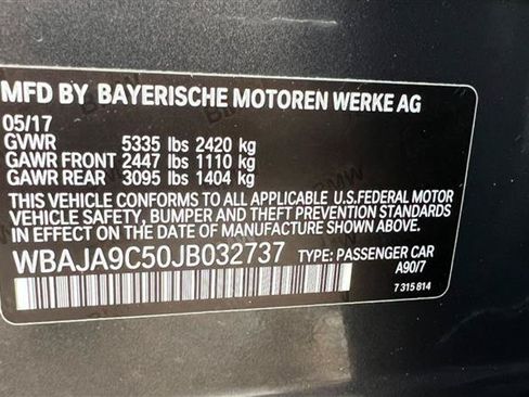 Used 2018 BMW 530e RWD image 42