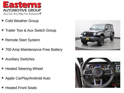 Used 2023 Jeep Wrangler Unlimited Rubicon 4xe w/ Cold Weather Group AWD/4WD image 11