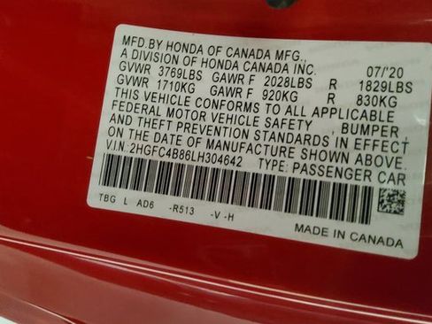 Used 2020 Honda Civic Sport image 44