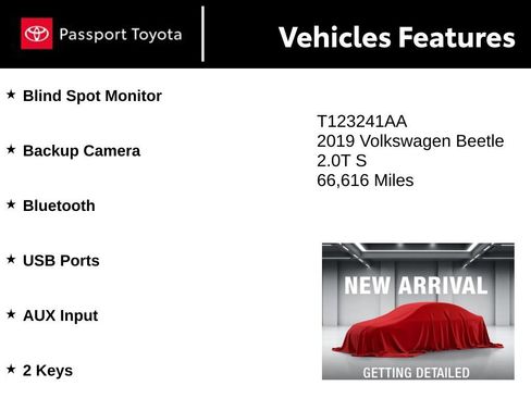 Used 2019 Volkswagen Beetle 2.0T S image 4