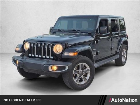 Used 2018 Jeep Wrangler Unlimited Sahara AWD/4WD image 1