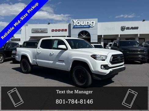 Used 2021 Toyota Tacoma SR5 w/ Blackout Package (TMS) image 1