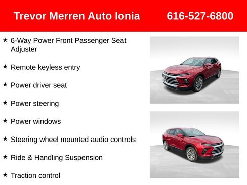 Used 2023 Chevrolet Blazer Premier w/ LPO, Floor Liner Package AWD/4WD image 37