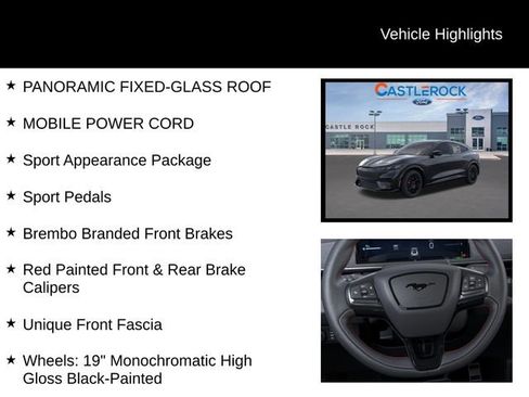 New 2025 Ford Mustang Mach-E Premium w/ Sport Appearance Package image 7