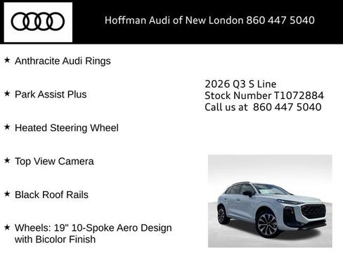 New 2026 Audi Q3 quattro 2.0T AWD/4WD image 18