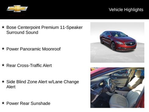 Used 2017 Buick LaCrosse Essence w/ Sun and Shade Package image 19