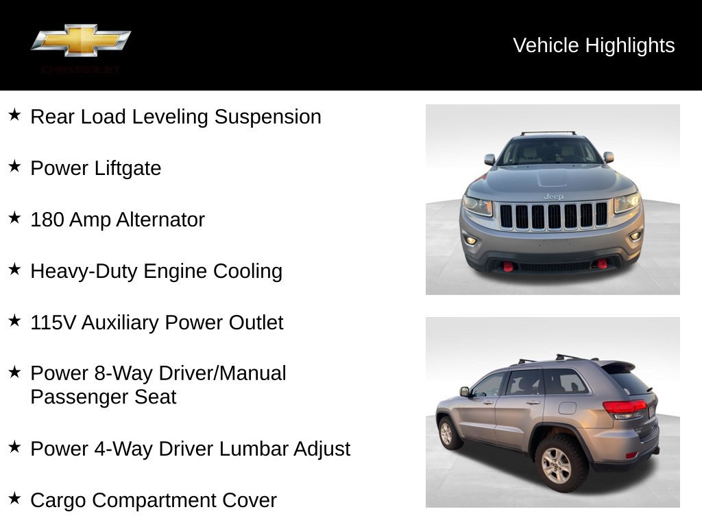 Used 2014 Jeep Grand Cherokee Laredo w/ Security & Convenience Group AWD/4WD image 22