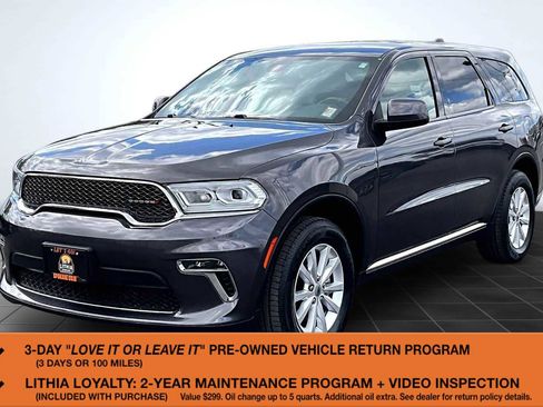 Used 2021 Dodge Durango SXT w/ 3rd Row Seating Group AWD/4WD image 1