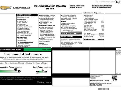 Used 2023 Chevrolet Silverado 3500 W/T w/ WT Fleet Convenience Package image 11