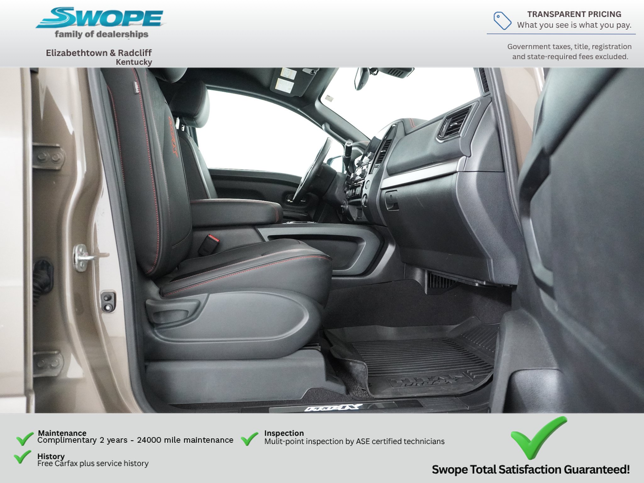 Used 2023 Nissan Titan PRO-4X w/ Off Road Protection Package AWD/4WD image 10