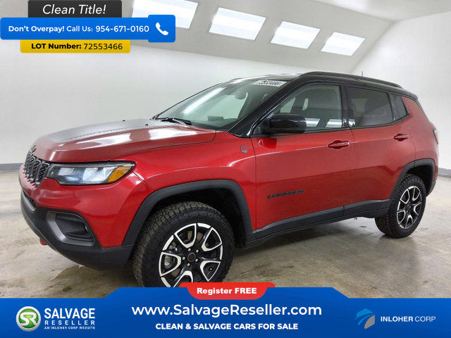 Used 2025 Jeep Compass Trailhawk AWD/4WD image 1