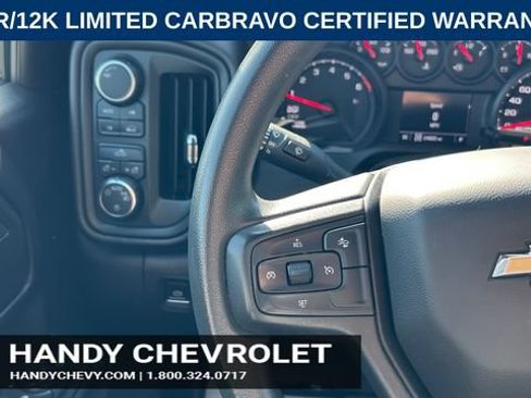 Certified 2023 Chevrolet Silverado 1500 Custom w/ LPO, Dark Essentials Package AWD/4WD image 18