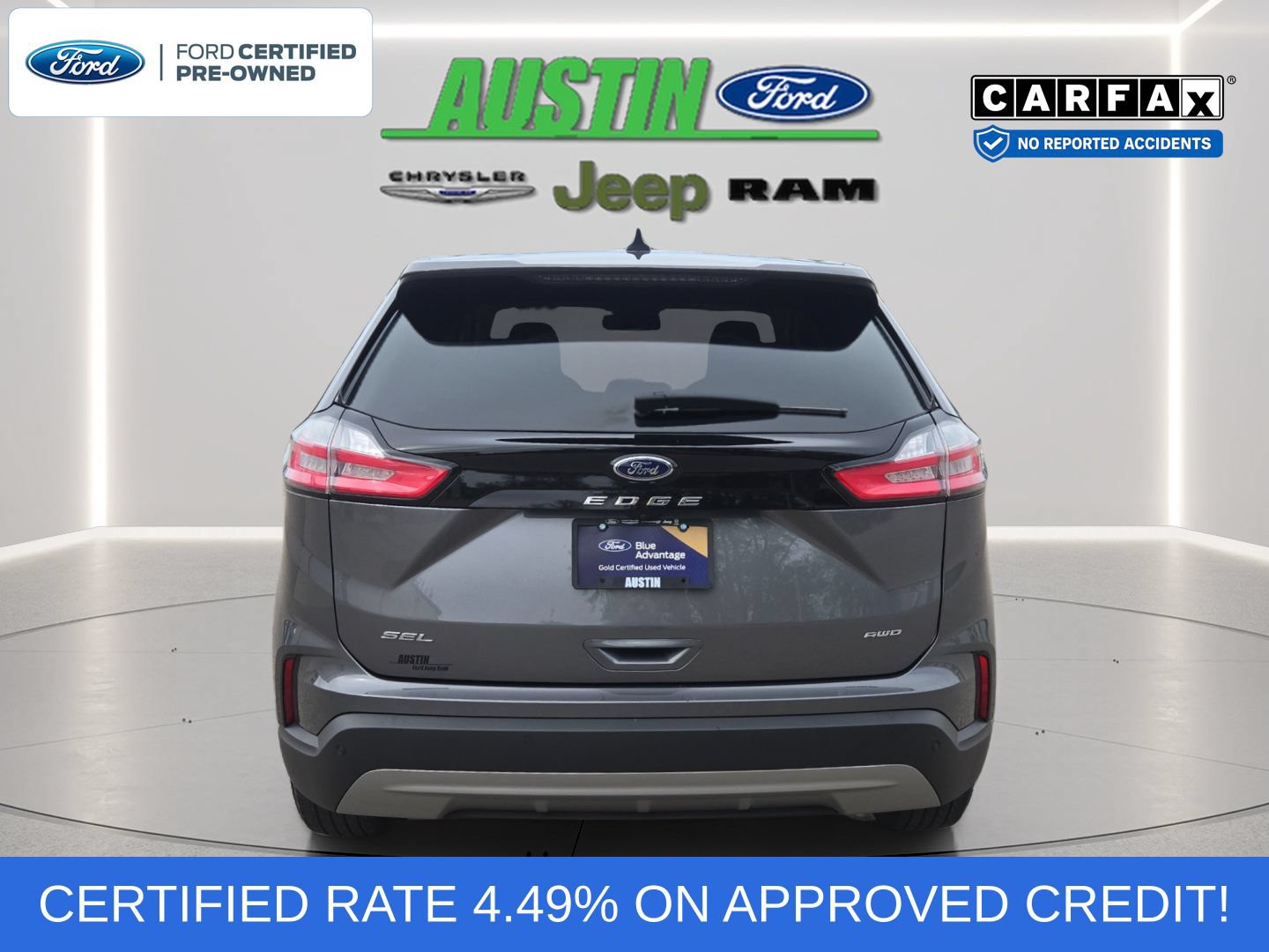 Certified 2024 Ford Edge SEL w/ Convenience Package AWD/4WD image 4