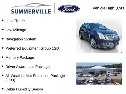 Used 2016 Cadillac SRX Performance w/ Driver Awareness Package FWD image 2