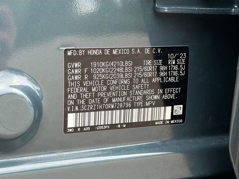 Used 2024 Honda HR-V EX-L image 42