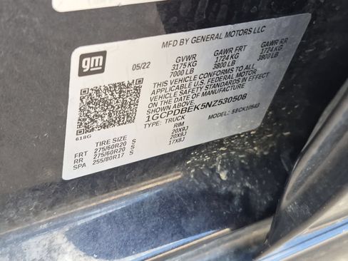 Used 2022 Chevrolet Silverado 1500 Custom AWD/4WD image 34