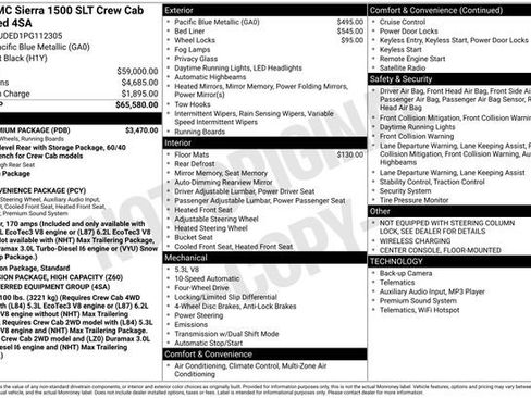 Certified 2023 GMC Sierra 1500 SLT w/ SLT Premium Package AWD/4WD image 7