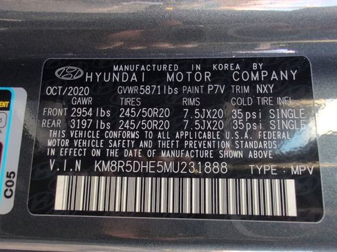 Used 2021 Hyundai Palisade Limited image 33