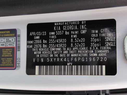 Used 2023 Kia Sorento SX FWD image 38
