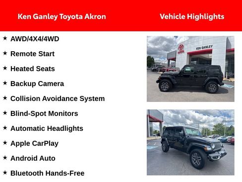 Used 2025 Jeep Wrangler Unlimited Sahara AWD/4WD image 2