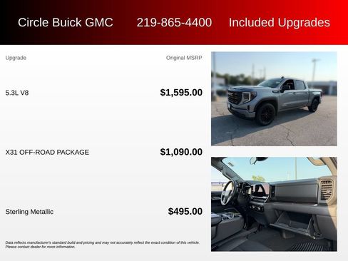 Used 2024 GMC Sierra 1500 Elevation w/ X31 Off-Road Package AWD/4WD image 3