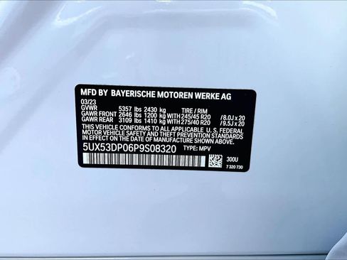Certified 2023 BMW X3 xDrive30i w/ M Sport Package AWD/4WD image 34