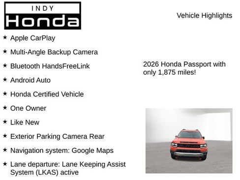 Used 2026 Honda Passport TrailSport image 7