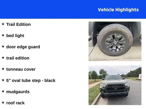 Used 2021 Toyota Tacoma SR5 w/ Trail Edition AWD/4WD image 4