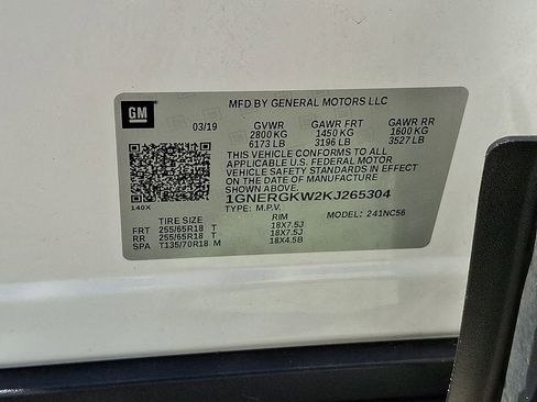 Certified 2019 Chevrolet Traverse LT FWD image 29