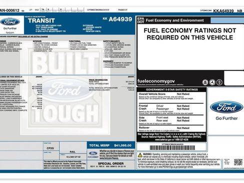 Used 2019 Ford Transit 350 148 Medium Roof RWD image 20