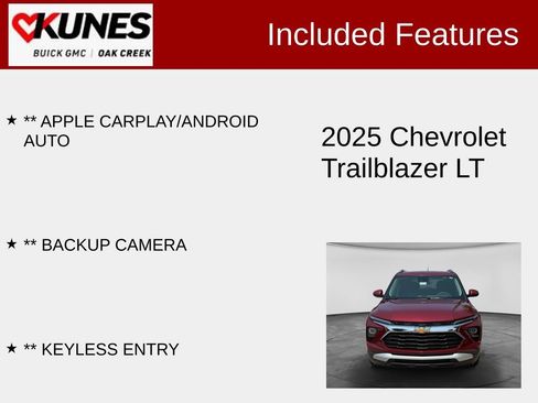 Used 2025 Chevrolet TrailBlazer LT FWD image 2