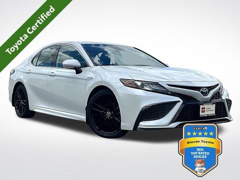 Certified 2021 Toyota Camry XSE w/ Cold Weather Package FWD image 1