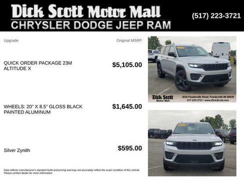 Certified 2024 Jeep Grand Cherokee Altitude AWD/4WD image 7