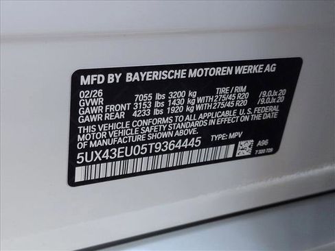 New 2026 BMW X5 xDrive50e image 20