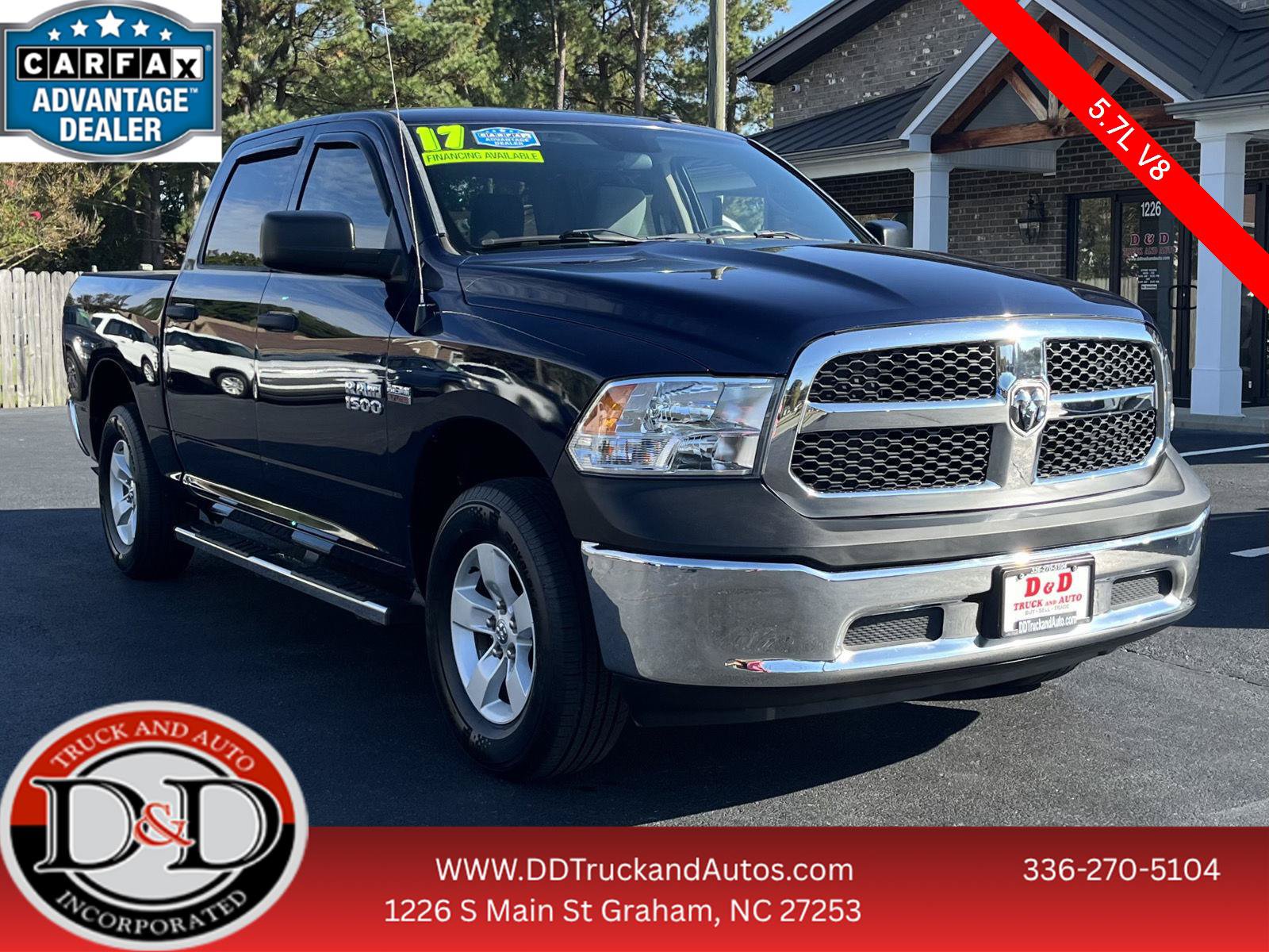 Used 2017 RAM 1500 Tradesman w/ Popular Equipment Group RWD image 1