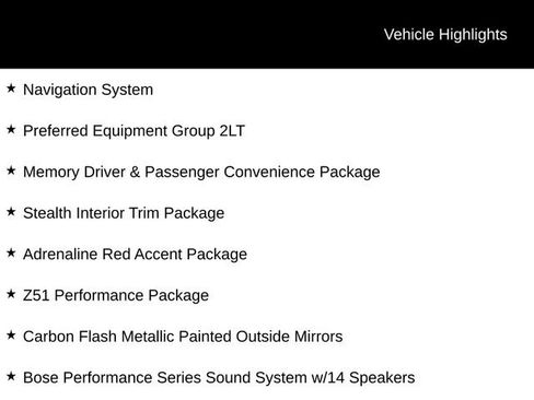 Used 2025 Chevrolet Corvette Stingray Preferred Cpe w/ Z51 Performance Package RWD image 7