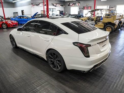 Used 2022 Cadillac CT5 V w/ Cold Weather Package RWD image 3