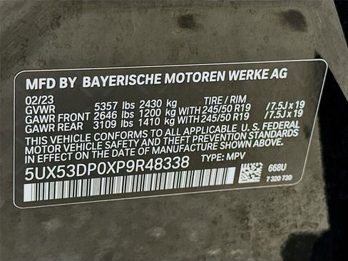 Used 2023 BMW X3 xDrive30i w/ Convenience Package image 33