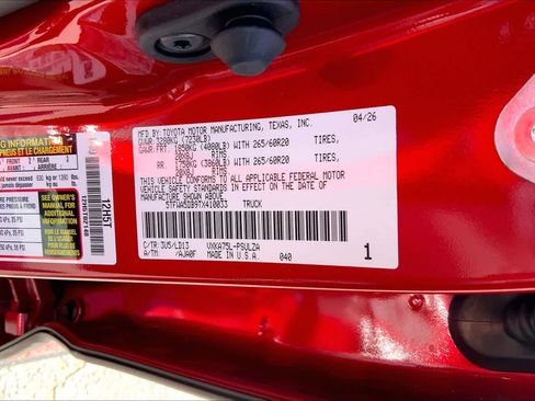 New 2026 Toyota Tundra Limited AWD/4WD image 21
