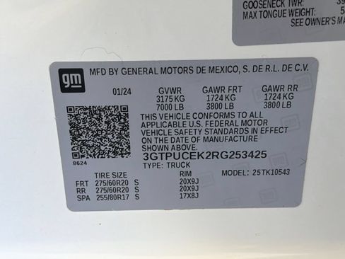 Used 2024 GMC Sierra 1500 Elevation AWD/4WD image 37
