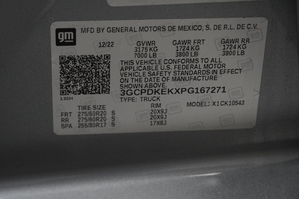 Certified 2023 Chevrolet Silverado 1500 LT AWD/4WD image 45