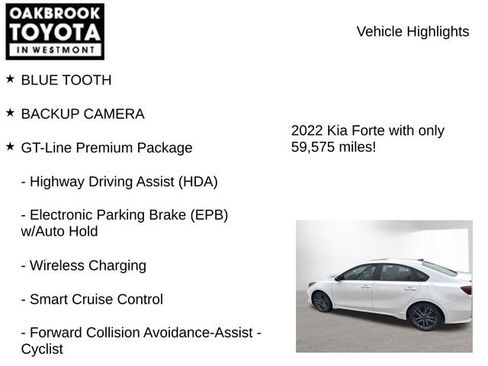 Used 2022 Kia Forte GT-Line w/ GT-Line Premium Package image 8