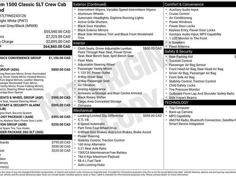 Used 2022 RAM 1500 Classic SLT w/ Electronics Convenience Group image 26