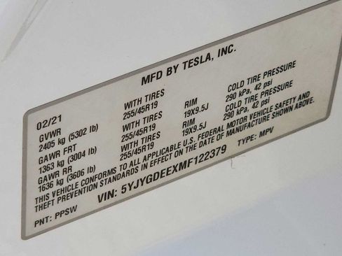 Used 2021 Tesla Model Y Long Range AWD/4WD image 22